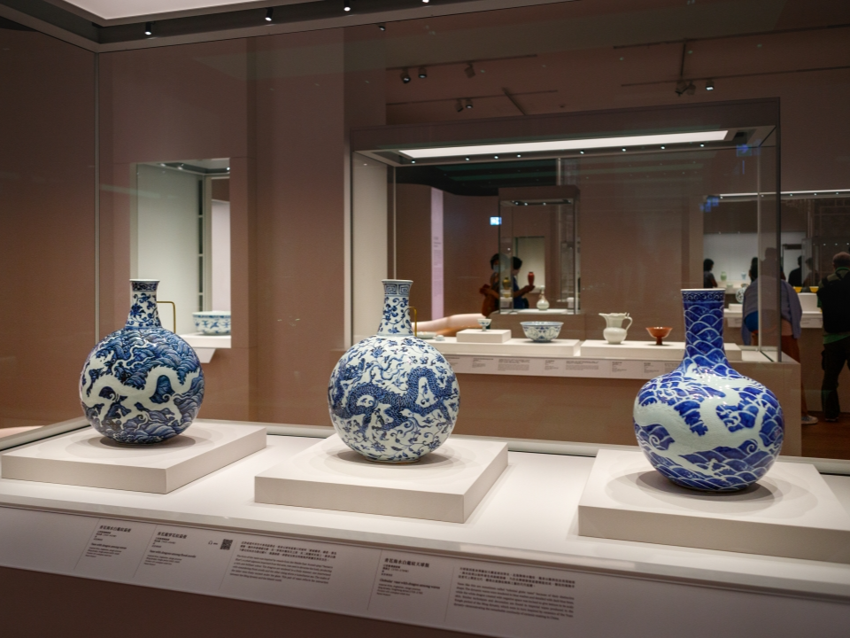 香港故宫文化博物馆的文物。