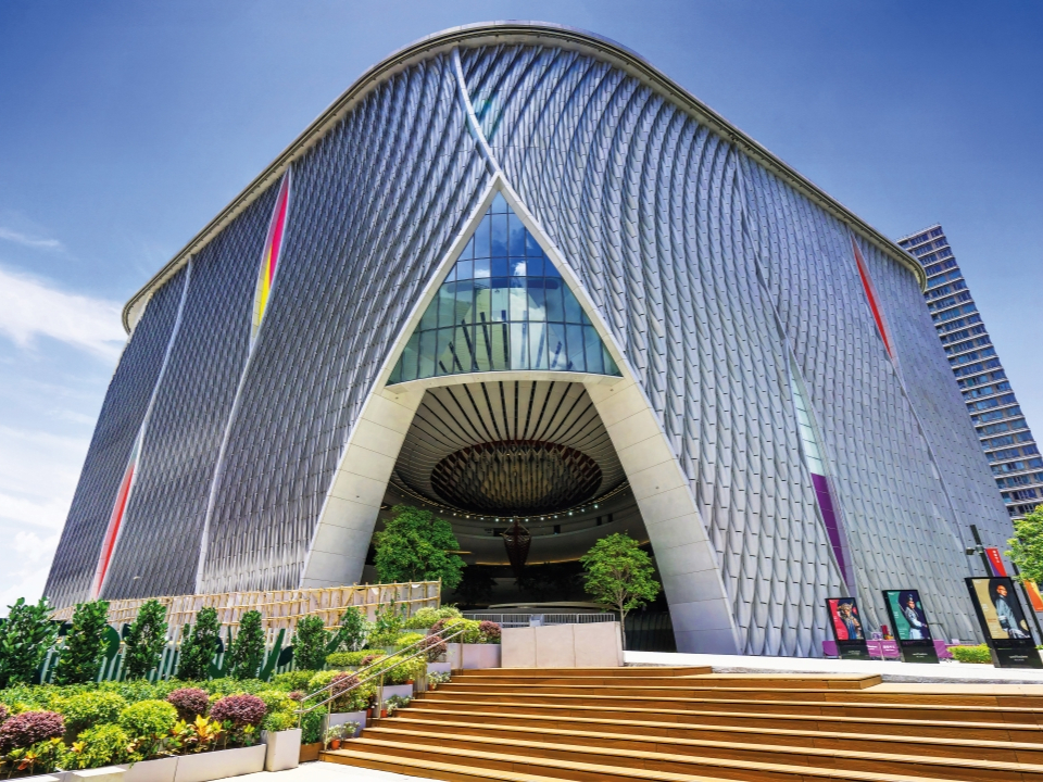 戏曲中心的外部。