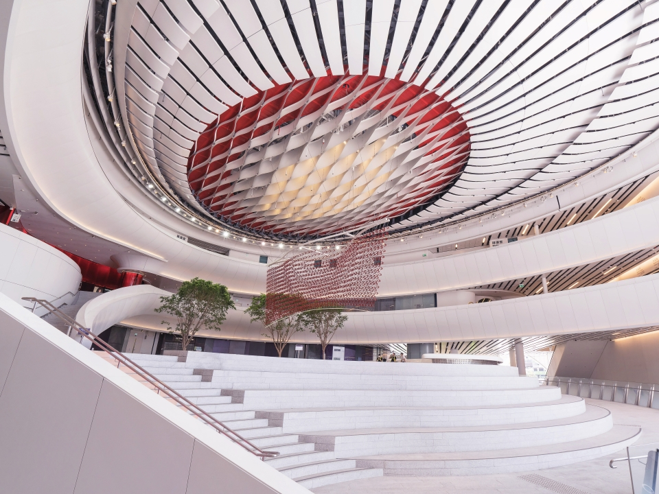 戏曲中心的内部。