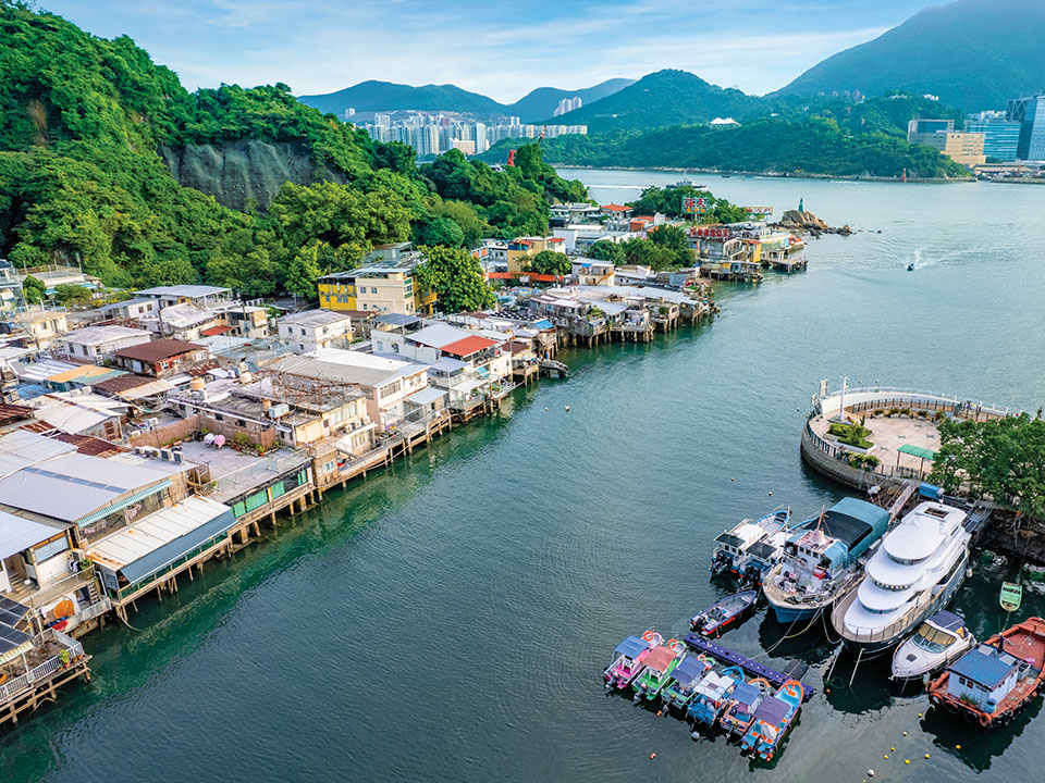 鲤鱼门的避风塘