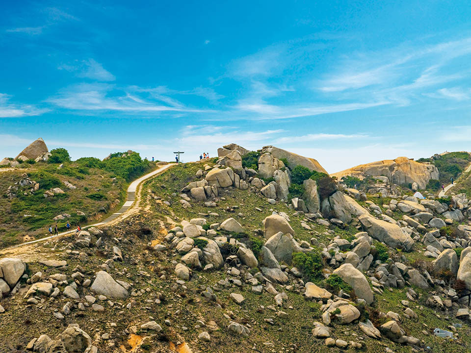 Supine Monk and Turtoise Rocks