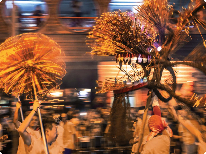 Tai Hang Fire Dragon Dance