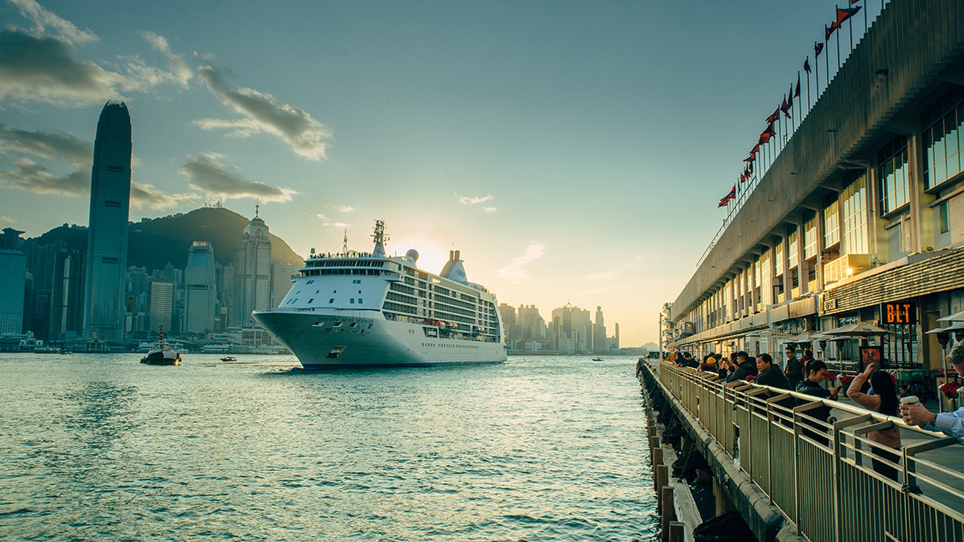 Sunset from Ocean Terminal